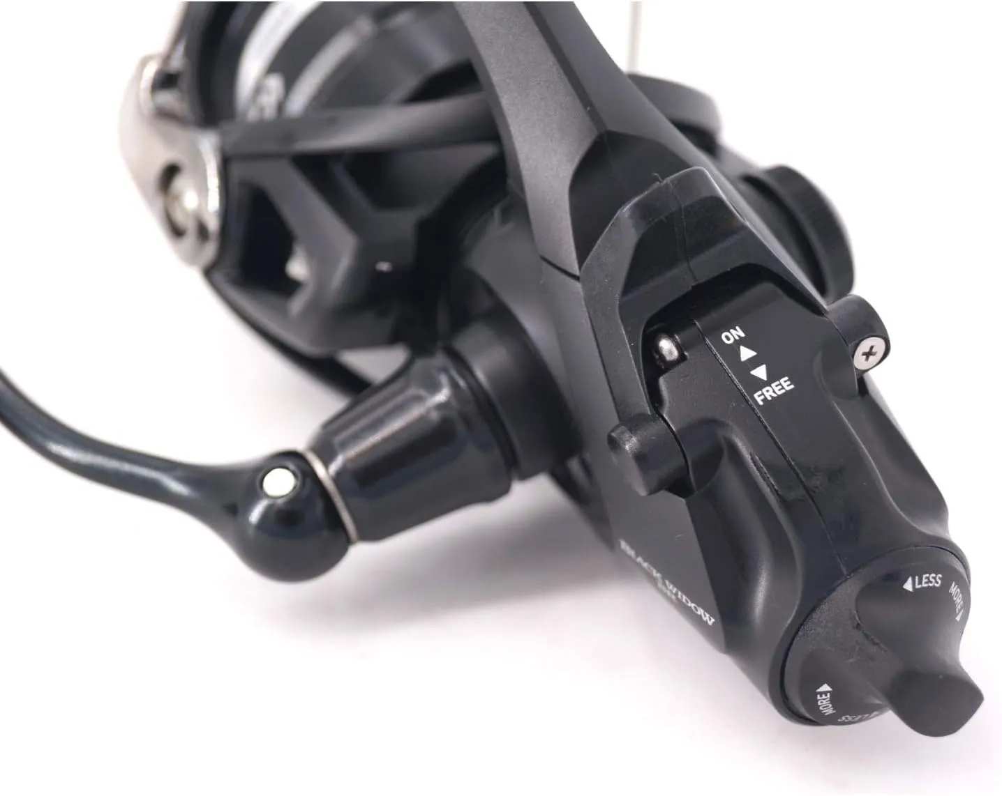 Daiwa Black Widow BR LT, Bite N 'Run Freespool Fishing Reel, Front Drag