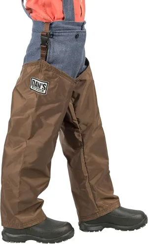 DAN'S Hunting Gear, LLC Briar Proof, Brush Protector Waterproof, Kid's Chaps, Made in U.S.A.