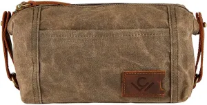 Dopp Kit Bag - Waxed Canvas Travel Carrier