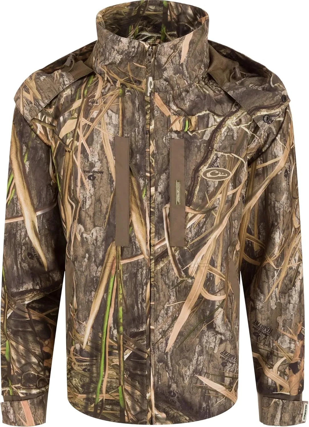 DRAKE Waterfowl Men's EST Heat-Escape Full Zip 2.0 Waterproof Hooded Hunting Jacket