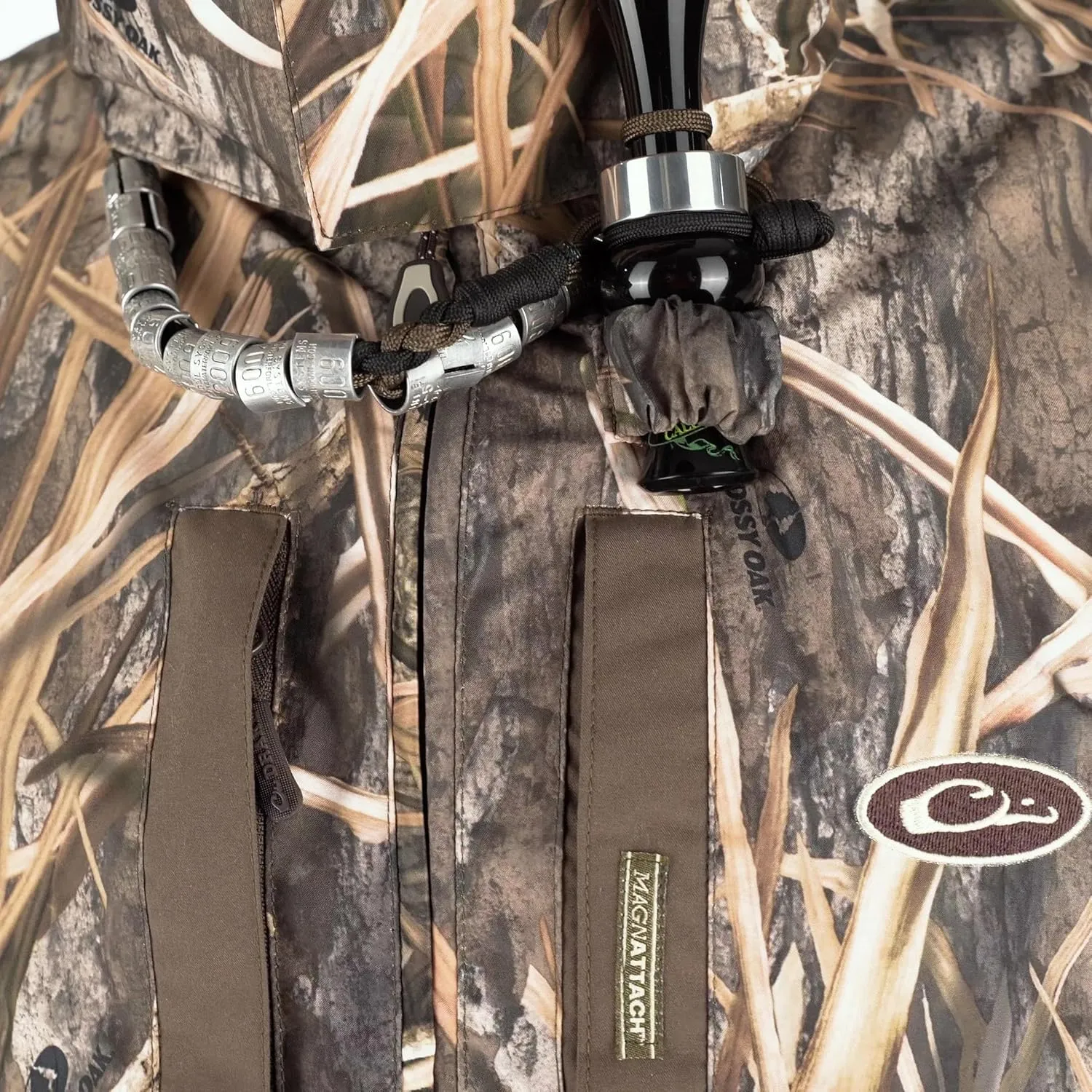 DRAKE Waterfowl Men's EST Heat-Escape Full Zip 2.0 Waterproof Hooded Hunting Jacket