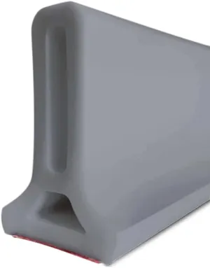 Duzzy 67 Inch Shower Threshold Water Dam, Shower Water Guard to Keep Water in Shower, Shower Water Stopper Dry and Wet Separation Suitable for Bathroom and Kitchen