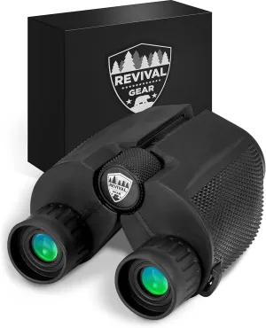 E Tronic Edge Binoculars for Adults - Professional for Bird Watching, Hunting, Hiking & Travel - Compact for Men and Women - Strap and Case Included