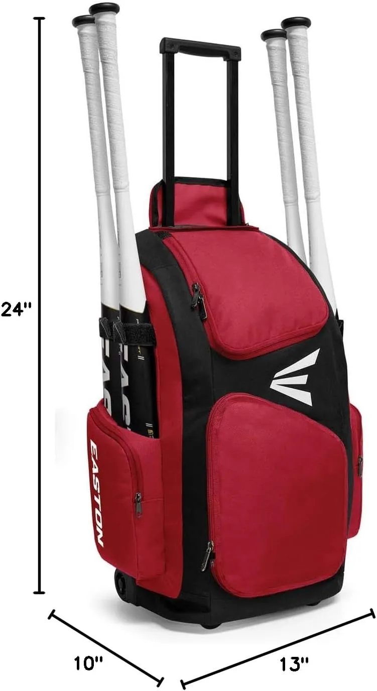 Easton | TRAVELER STAND-UP Wheeled Equipment Bag | Baseball & Softball | Multiple Colors