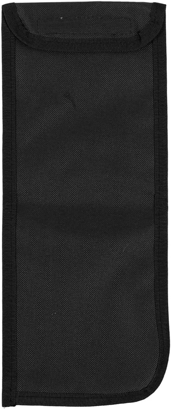 EVTSCAN 13.78x5.71in Tent Stake Storage Bag, Oxford Cloth, Puncture, for Camping Gear Organization, Outdoor Enthusiasts (Black)