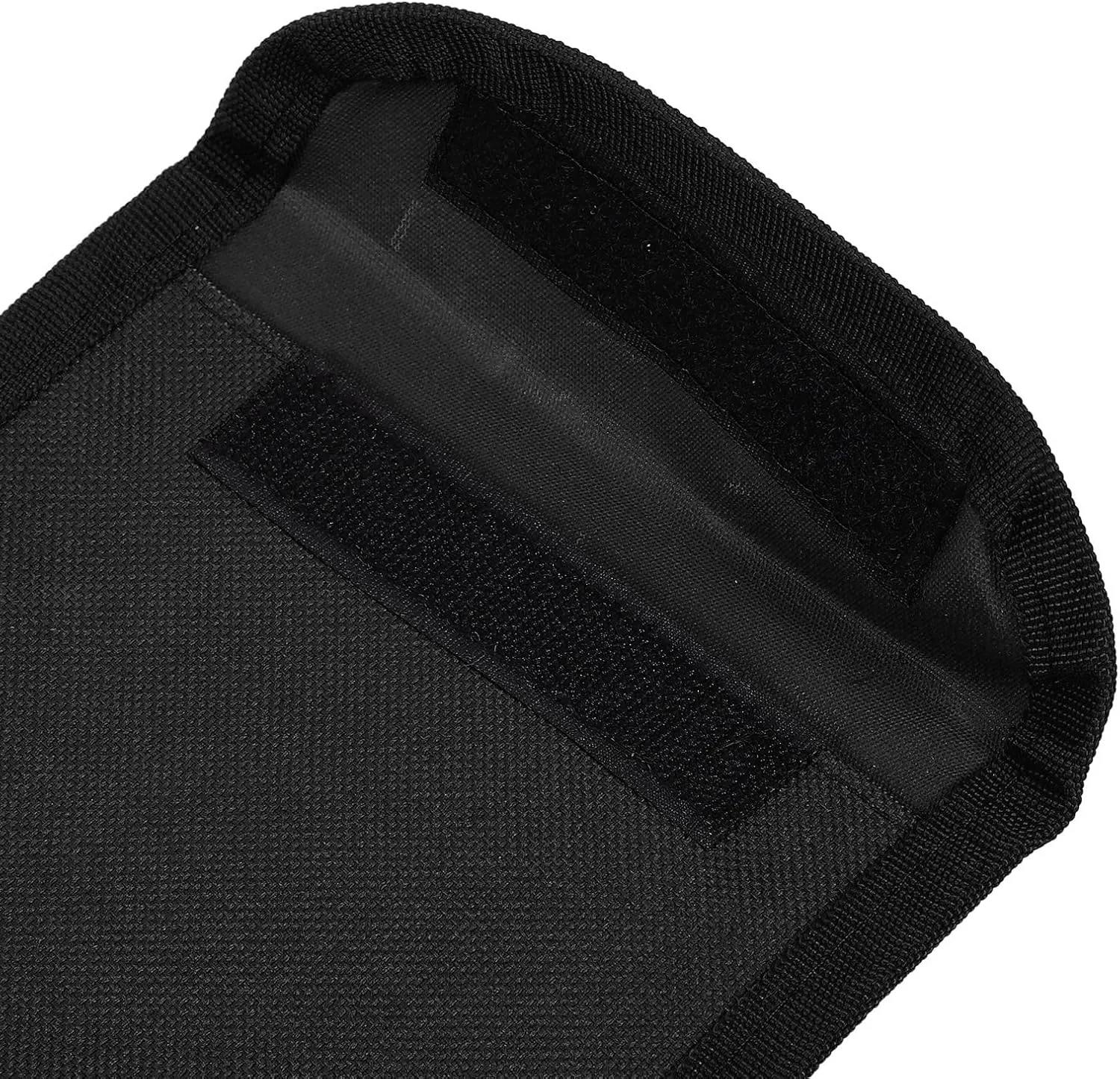 EVTSCAN 13.78x5.71in Tent Stake Storage Bag, Oxford Cloth, Puncture, for Camping Gear Organization, Outdoor Enthusiasts (Black)