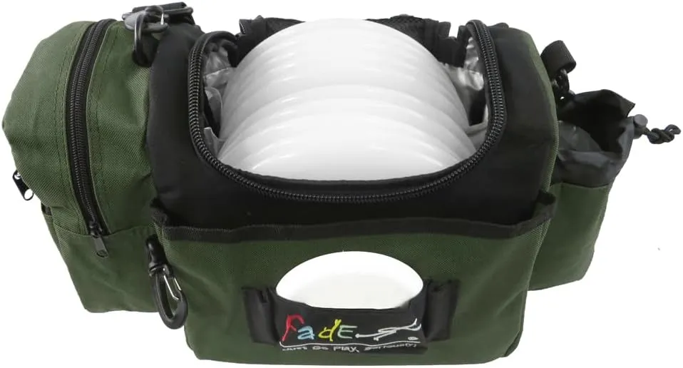 Fade Crunch Shoulder Strap Disc Golf Bag – Versatile Disc Carrier with Insulated Lining for Cooler Functionality