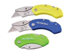 Faithfull Folding Utility Knife
