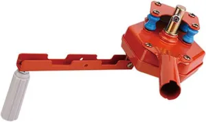 Farm Plastic Supply - Manual Winch Greenhouse Hand Crank - (1 Pack) - Metal Hand Crank for Greenhouse Vent, Hand Crank Winch Gear Roll Up Greenhouse Opener