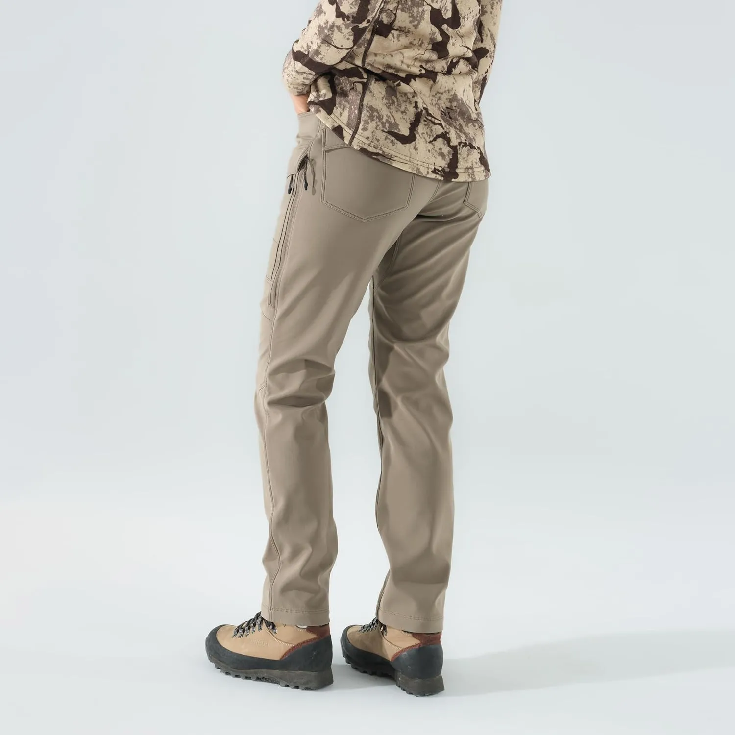 First Lite Women's 308 Pant - Stretch Camo Hunting Pants with Hip Vents