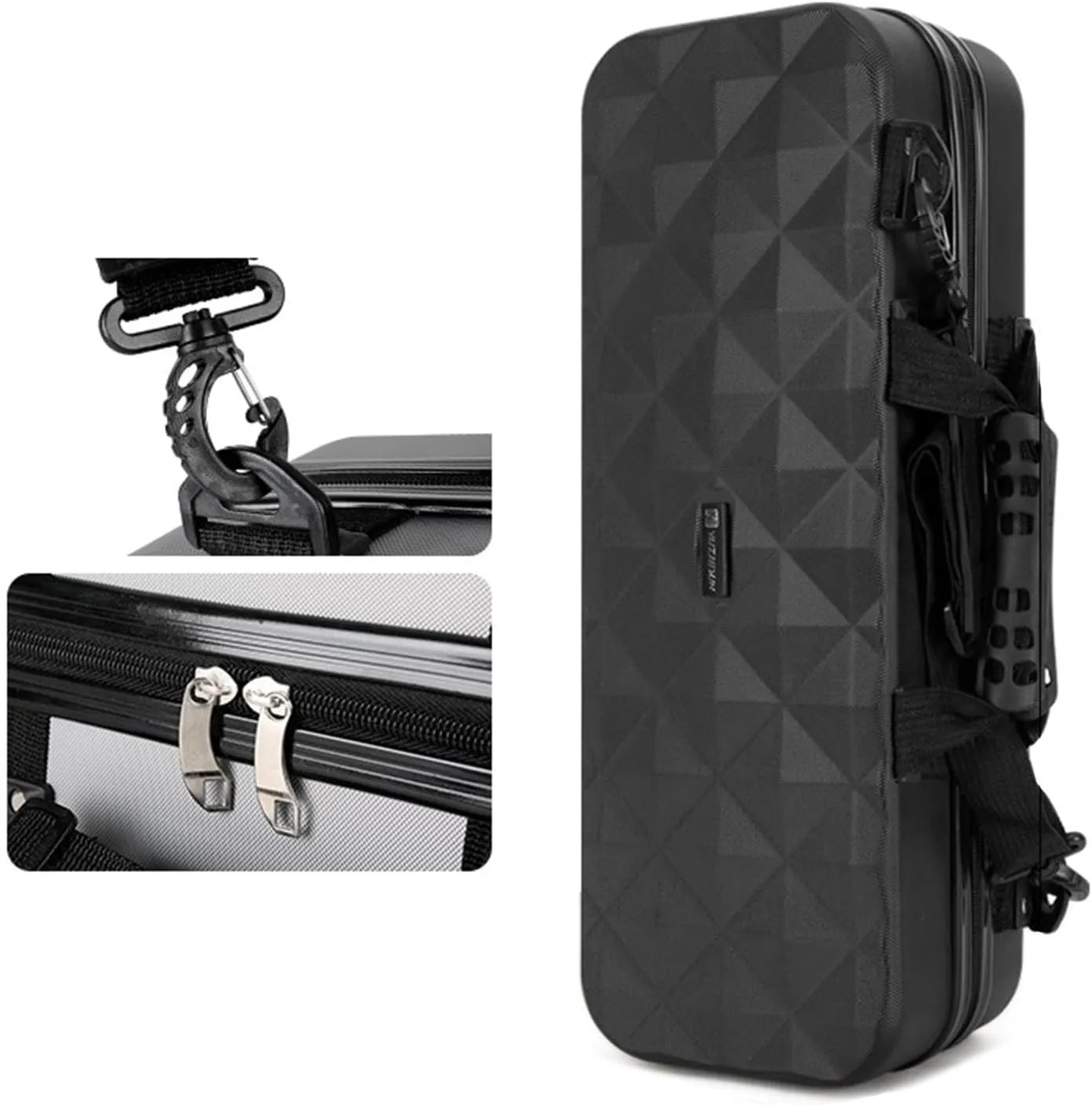 Fishing Tackle Bag Fishing Pole Storage Bag Wear Resistant Hard Shell Solid Fishing Bag Carrying Case for Ice Fishing