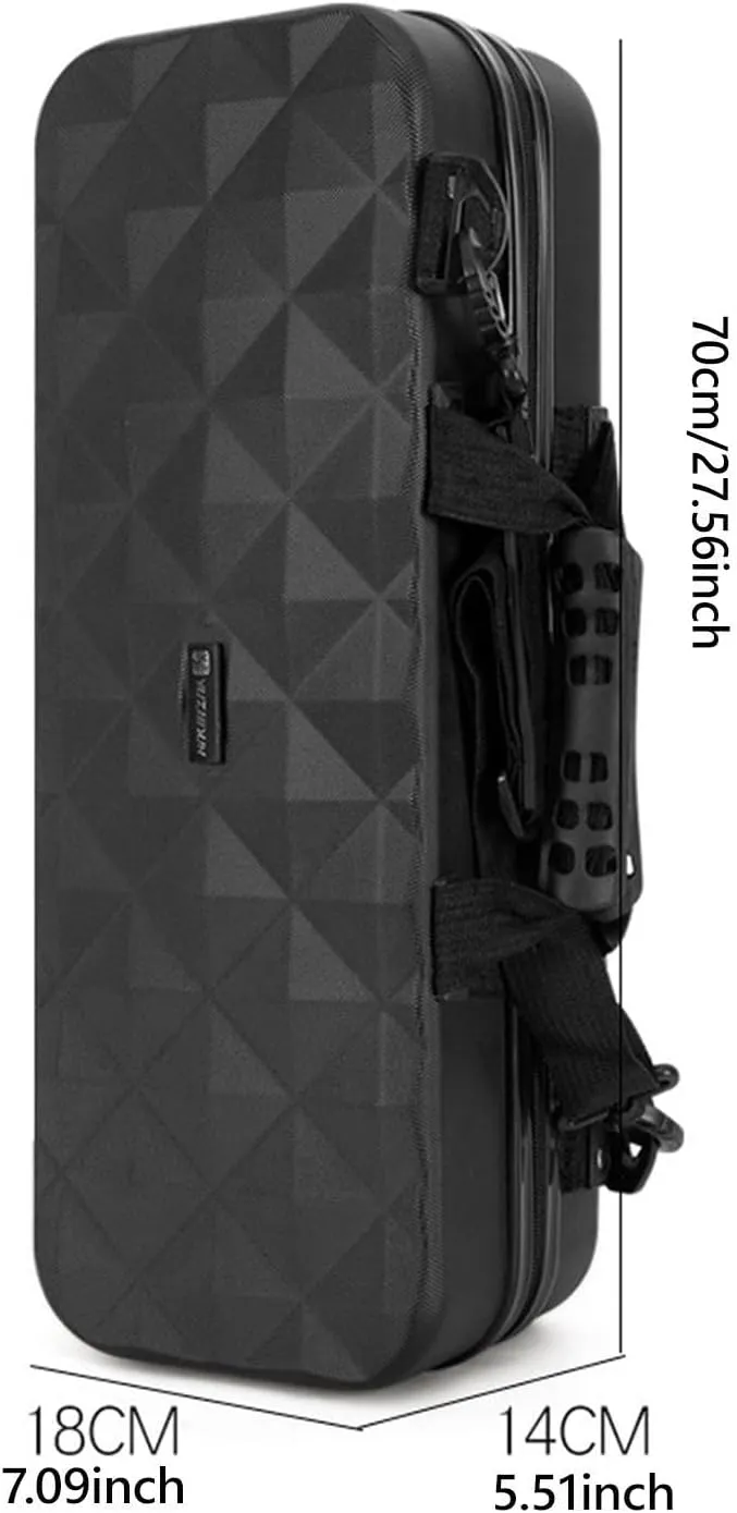 Fishing Tackle Bag Fishing Pole Storage Bag Wear Resistant Hard Shell Solid Fishing Bag Carrying Case for Ice Fishing