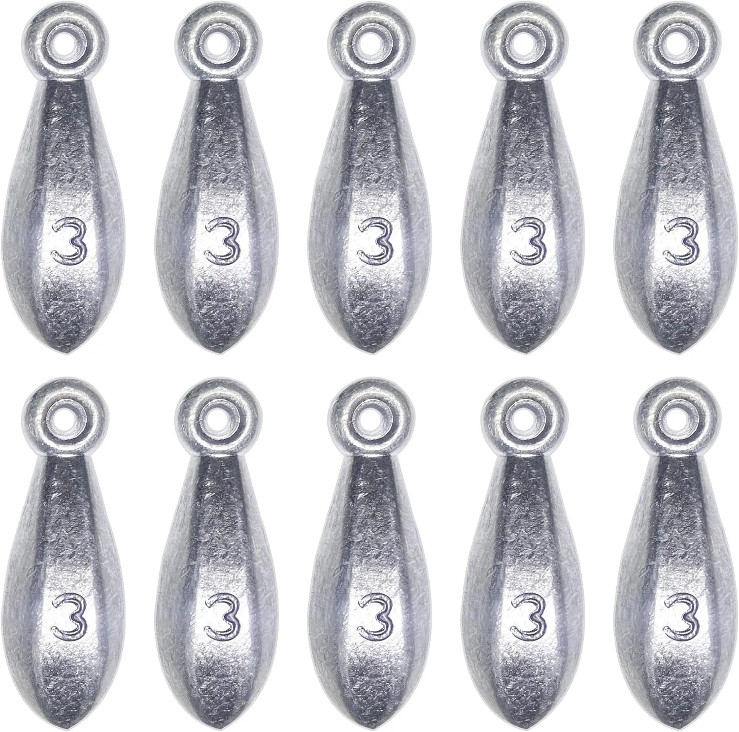 Fishing Weights Sinkers Bank Sinkers Bullet Weights for Surf Fishing Pier Bank Fishing Saltwater Fishing Gear 1oz to 8oz