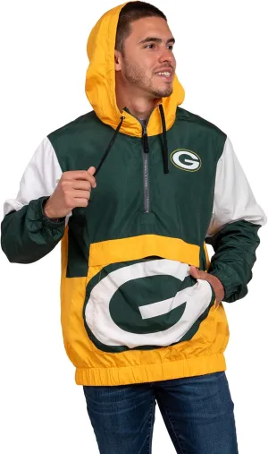 FOCO Men's NFL Team Logo Warm-up Windbreaker