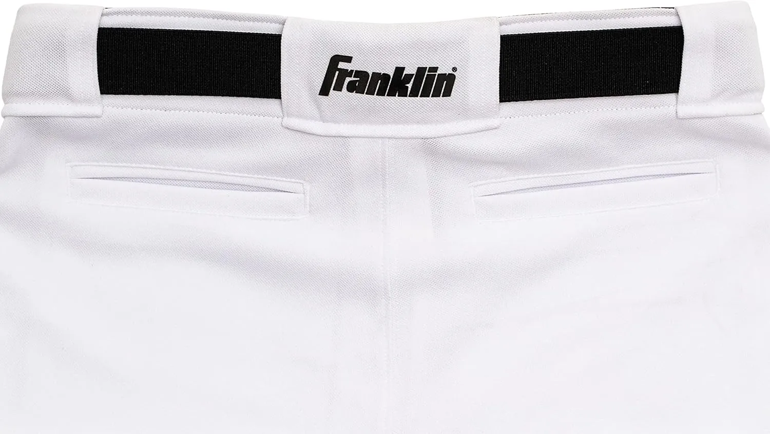 Franklin Sports Youth Baseball   Softball Pants - Knee High   Relaxed Fit Kids Baseball Pants - White, Black   Grey Pants