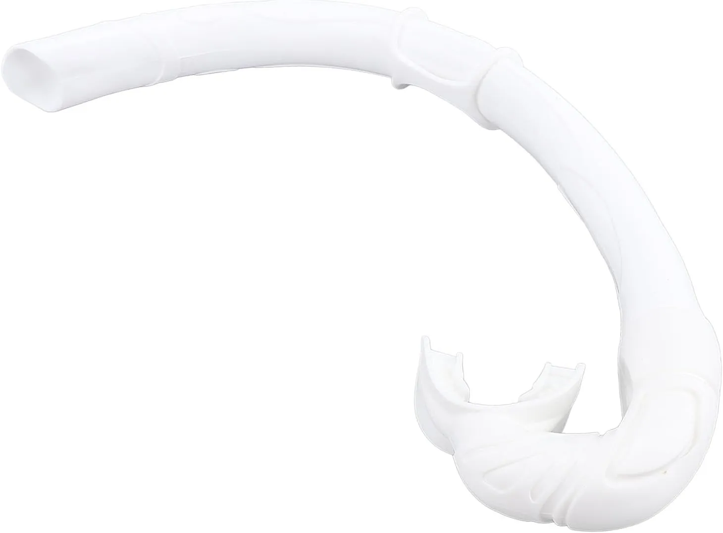 Freediving Snorkel Silicone Foldable Roll Up Wet Breathing Tube Swim Training Diving Snorkeling