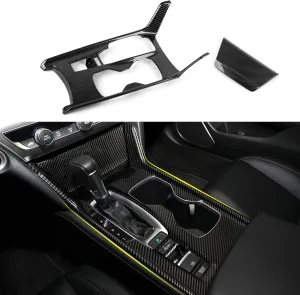 Gas Version Gear Shift Panel Decals for Honda Accord 2018 2019 2020 2021 2022 10th Gen Accessories ABS Carbon Fiber Interior Stickers