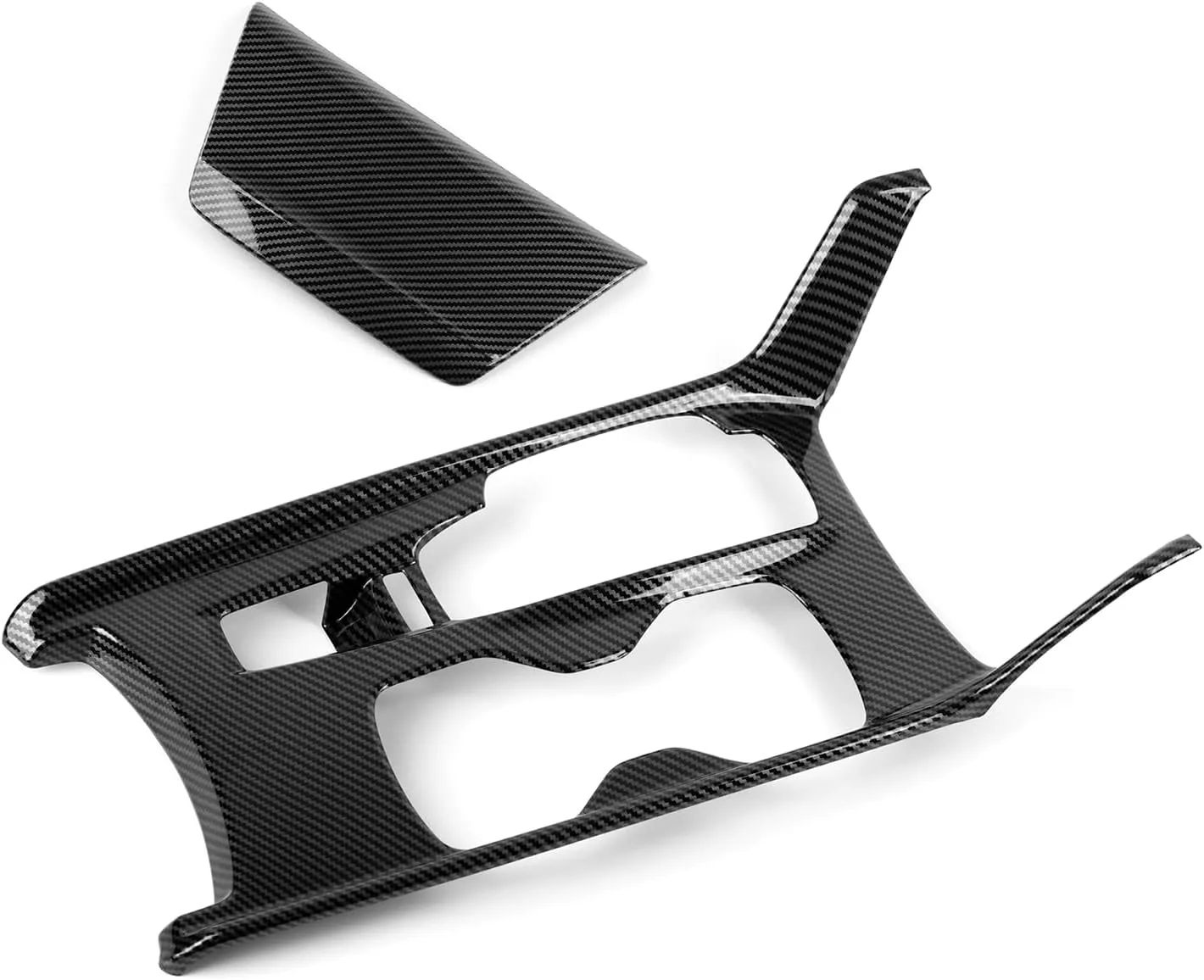 Gas Version Gear Shift Panel Decals for Honda Accord 2018 2019 2020 2021 2022 10th Gen Accessories ABS Carbon Fiber Interior Stickers