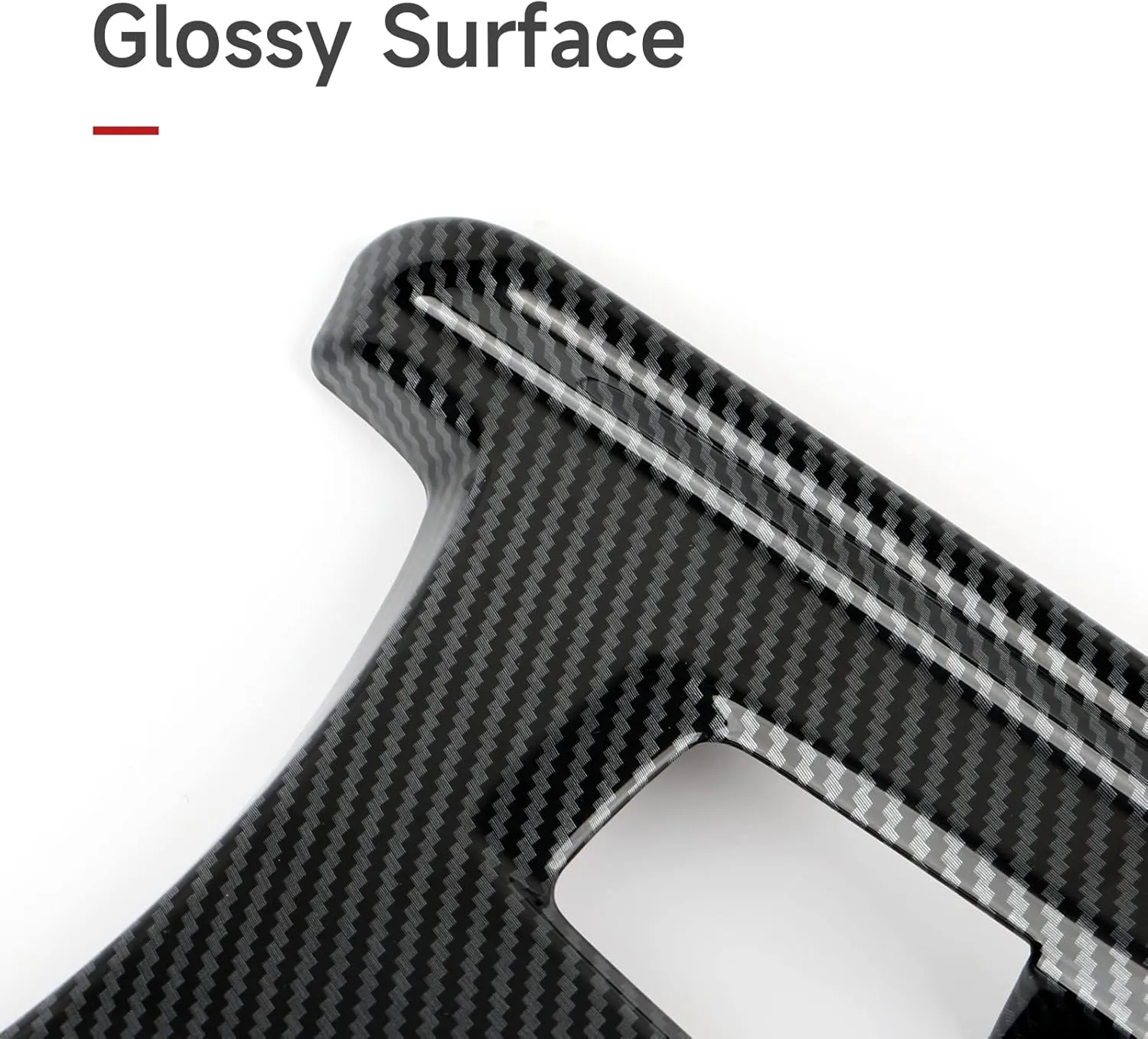 Gas Version Gear Shift Panel Decals for Honda Accord 2018 2019 2020 2021 2022 10th Gen Accessories ABS Carbon Fiber Interior Stickers