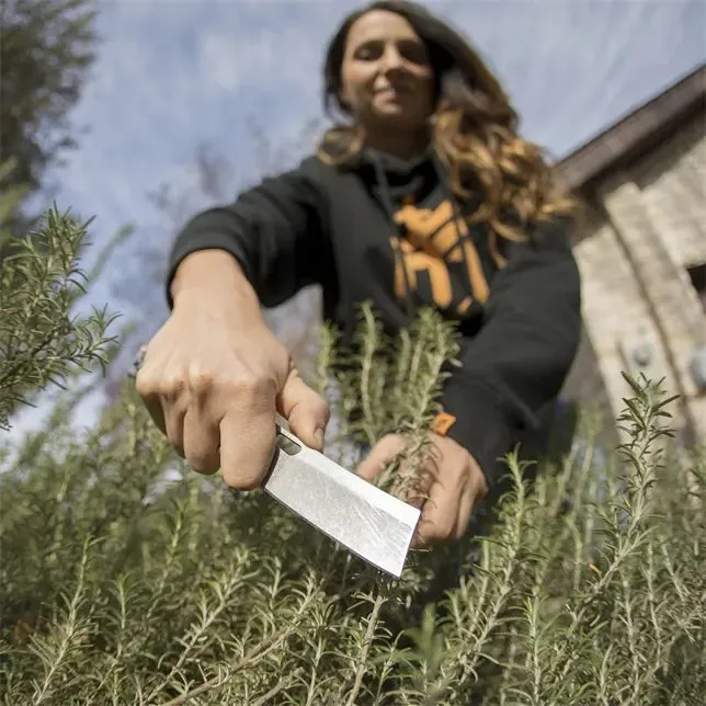 Gerber Flatiron Folding Cleaver Knife - Desert Tan