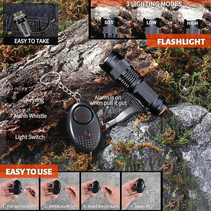 Gifts for Men Dad Him Birthday Christmas Fathers Day, Cool Gadget/Survival Gear and Equipment, Unique Camping Hunting Hiking Outdoor Gear, Gift Idea for Valentines Day Boyfriend Boys Stocking Stuffer