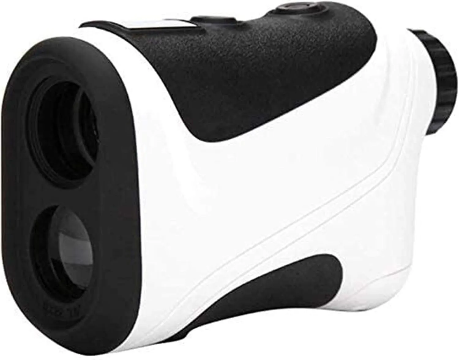 Golf Range Finder - 1200m 4 in 1 Speed Angle Height Distance 6X Accurate Measurement Water Resistant Binoculars for Golf Hunting (Color : White) (White)