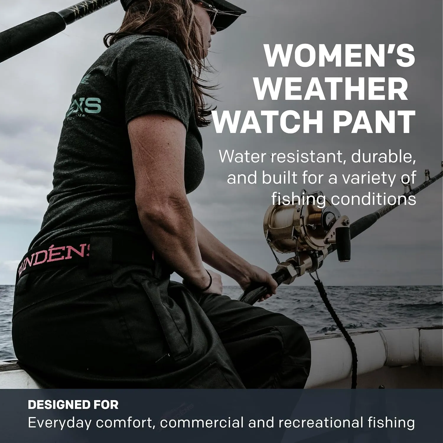 Grundéns Women's Weather Watch Pant | Updated | Waterproof, Stain-Resistant,