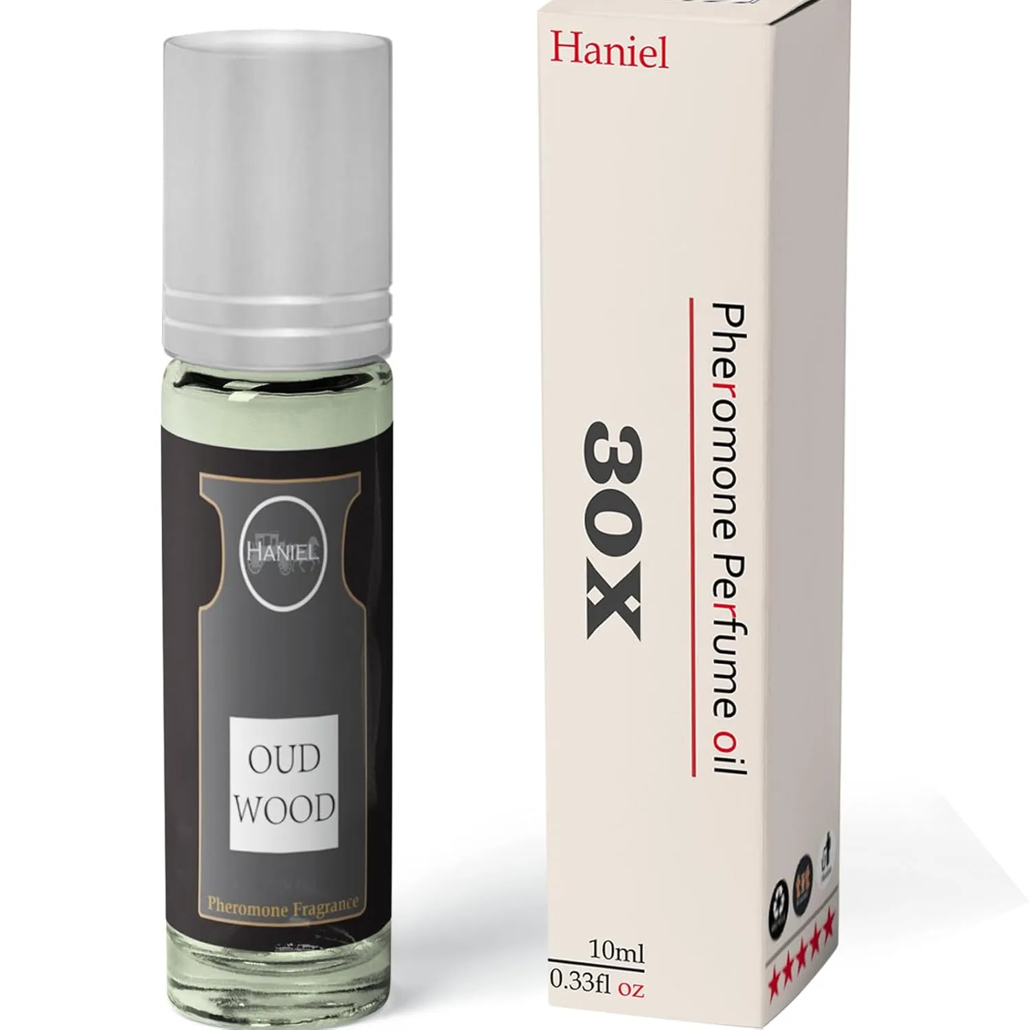 Haniel Perfume Oil for Men: Unleash Your Irresistible Charm with Enigmatic Oud - Embrace the Captivating Scent and Radiate Confidence!