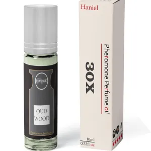 Haniel Perfume Oil for Men: Unleash Your Irresistible Charm with Enigmatic Oud - Embrace the Captivating Scent and Radiate Confidence!