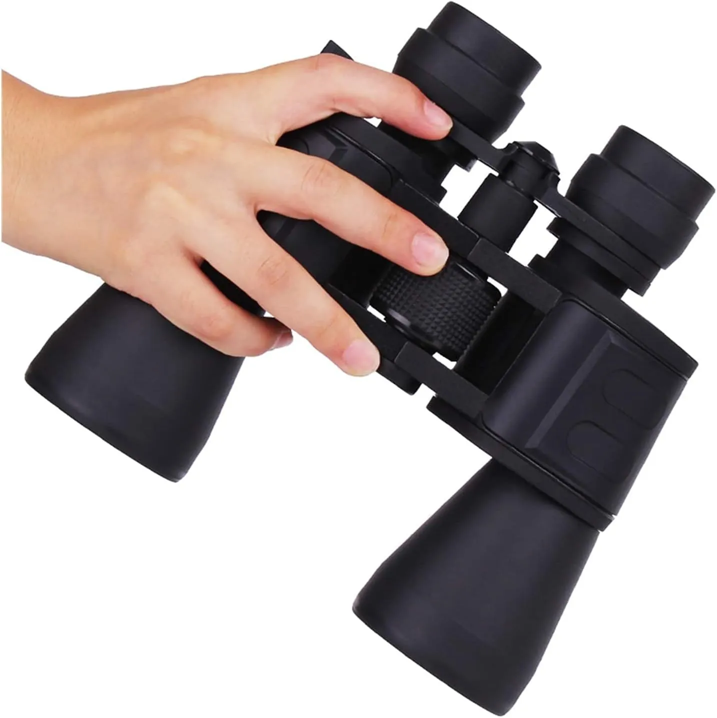 Hd High Magnification Long Range Zoom Binoculars Hunting Wide Angle Binoculars Outdoor Tourism Telescope for Astronomical Observation Black