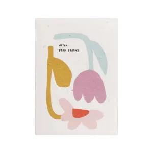 Hello Dear Friend // Mini Plantable Card