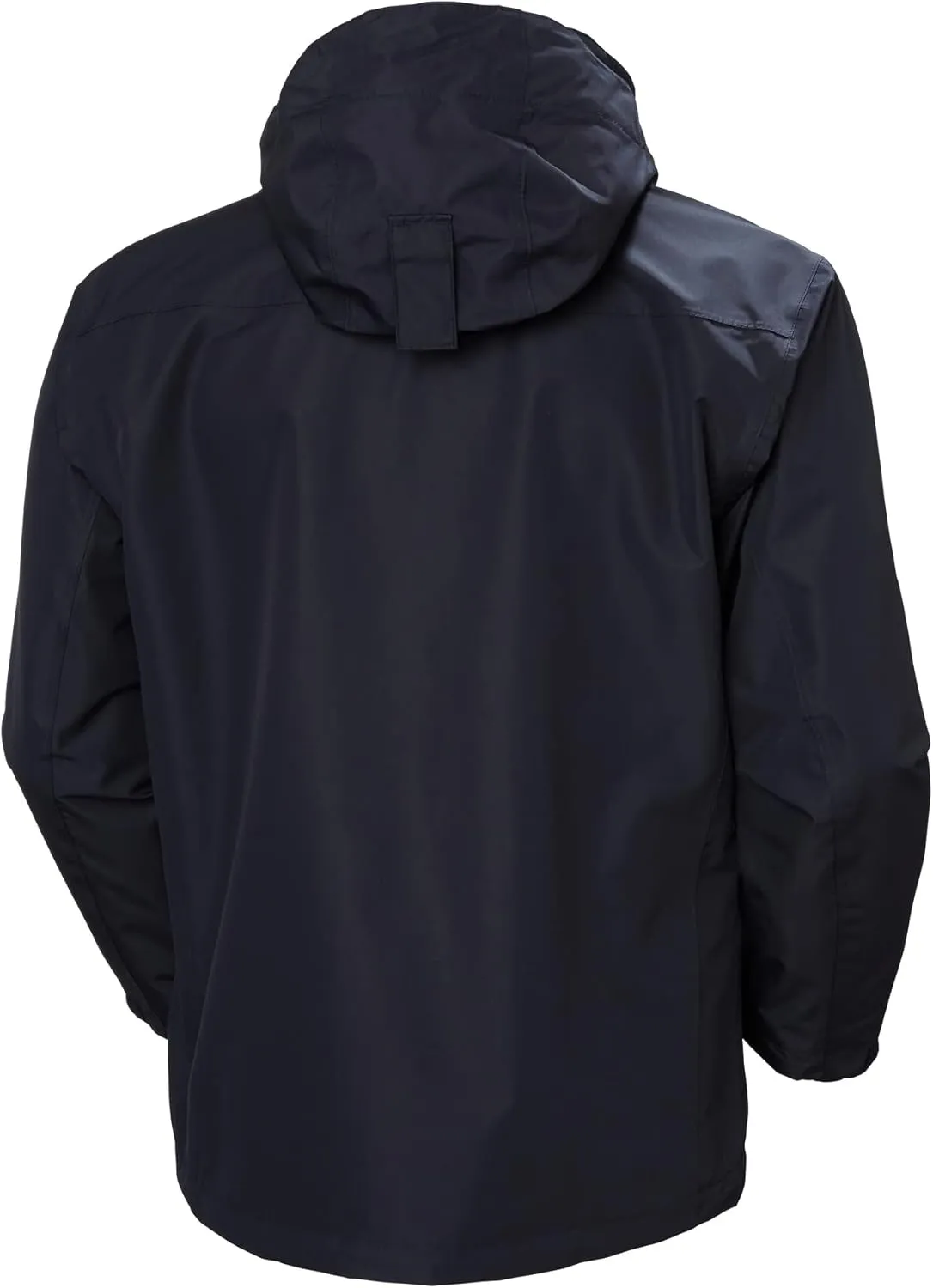 Helly-Hansen Workwear Manchester Waterproof Shell Jackets for Men with High Collar and Detachable Hood, 3 Zippered Pockets