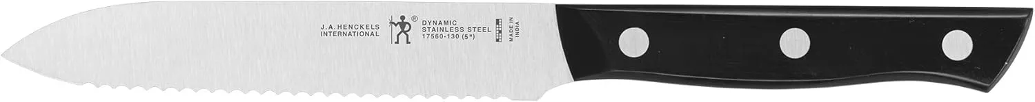 HENCKELS Dynamic Razor-Sharp 5-inch Utility Knife, Tomato Knife, German Engineered Informed by 100  Years of Mastery