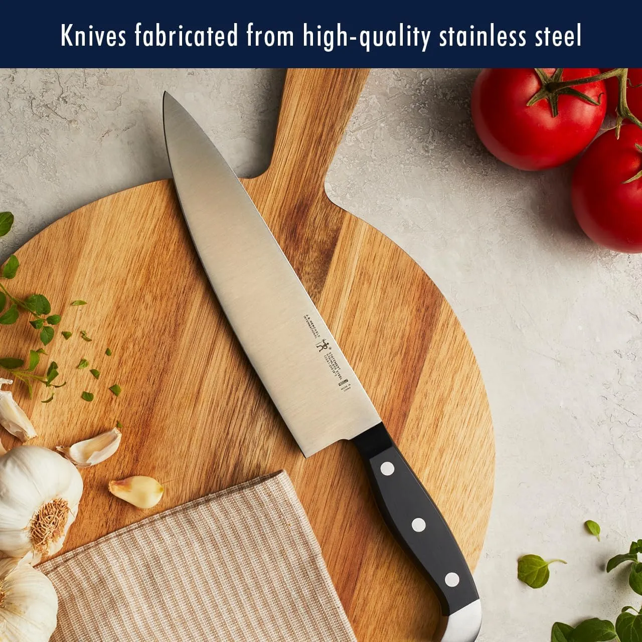 HENCKELS Statement Razor-Sharp 14-Piece Knife Set, German Engineered Knife Informed by over 100 Years of Mastery