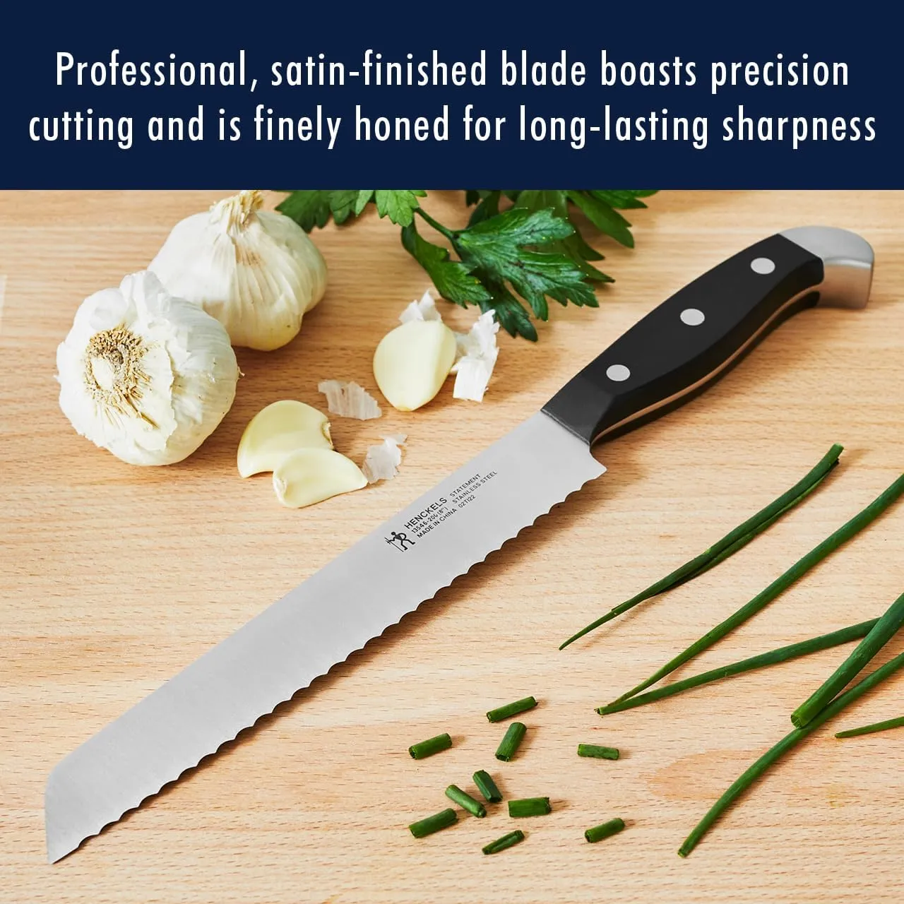 HENCKELS Statement Razor-Sharp 14-Piece Knife Set, German Engineered Knife Informed by over 100 Years of Mastery