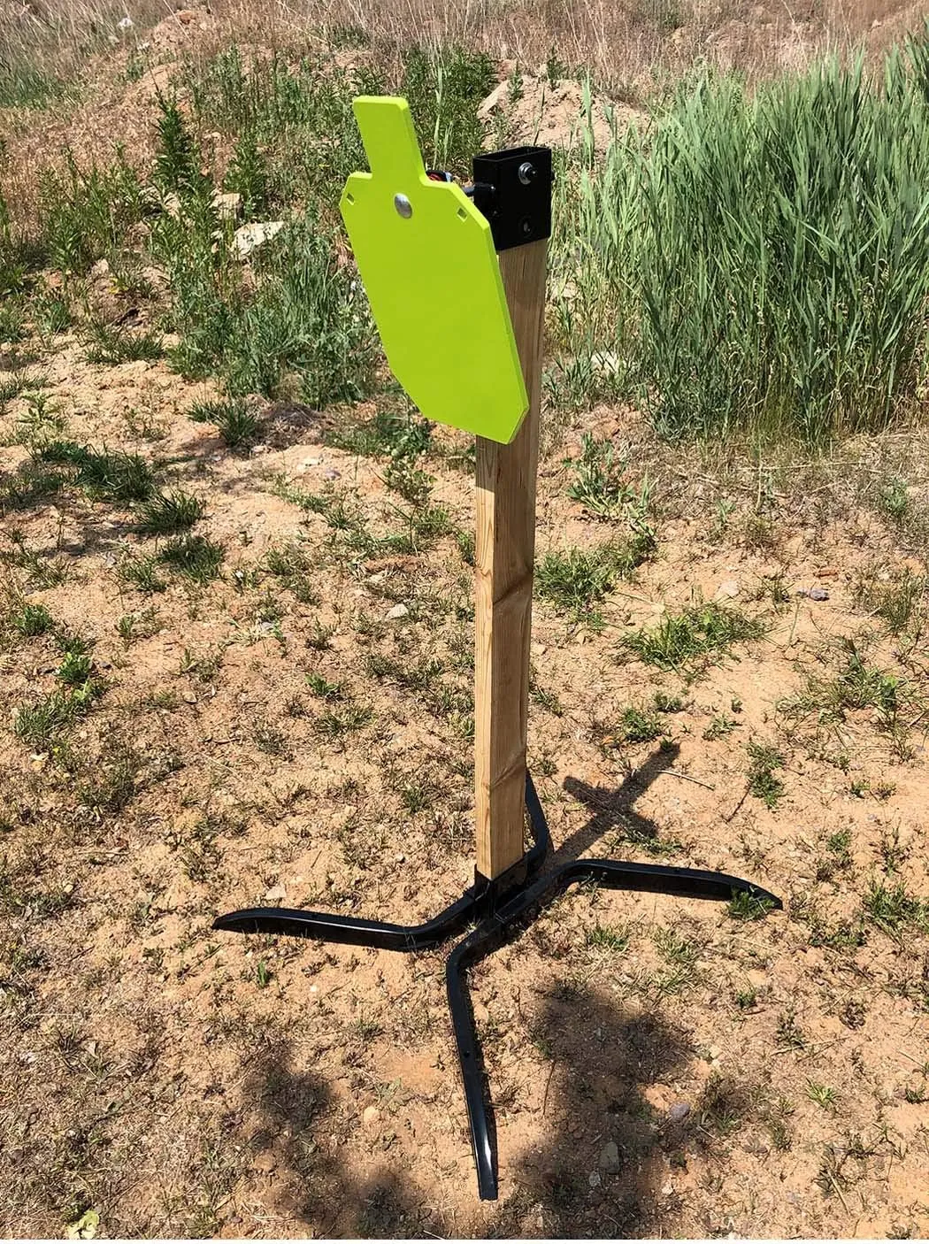 Highwild Target Stand System - AR500 Steel Target with 2x4 Mount Kit