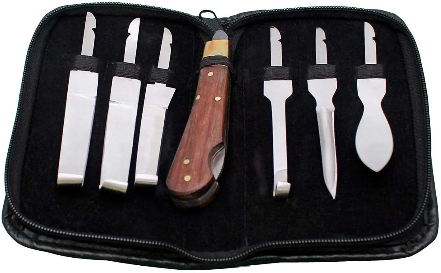 Horse Farrier Tool 6 Hoof Knife Knives Caring Equine Set Veterinary Bag