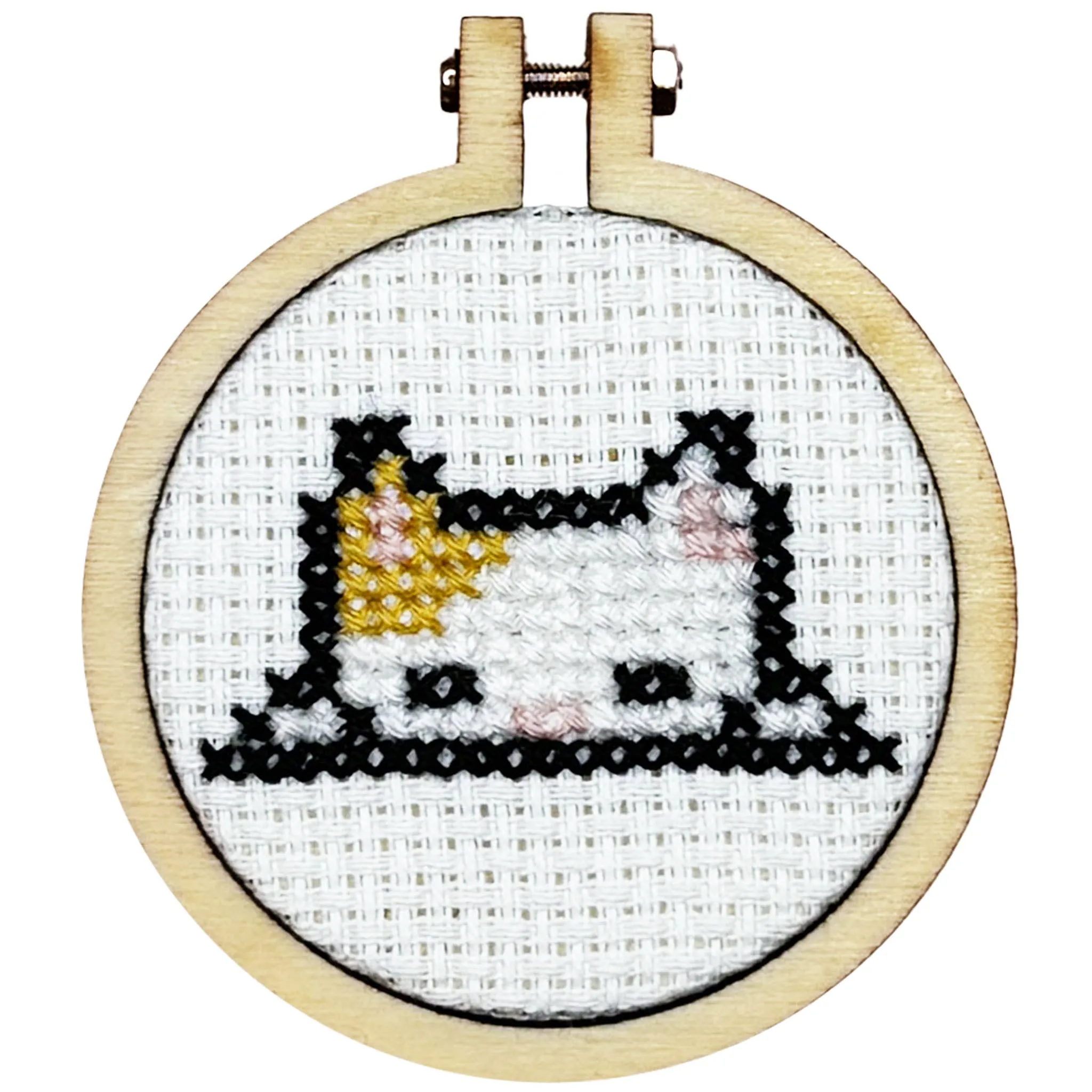 'How Are You Feline?' Mini Matchbox Cross Stitch Kit