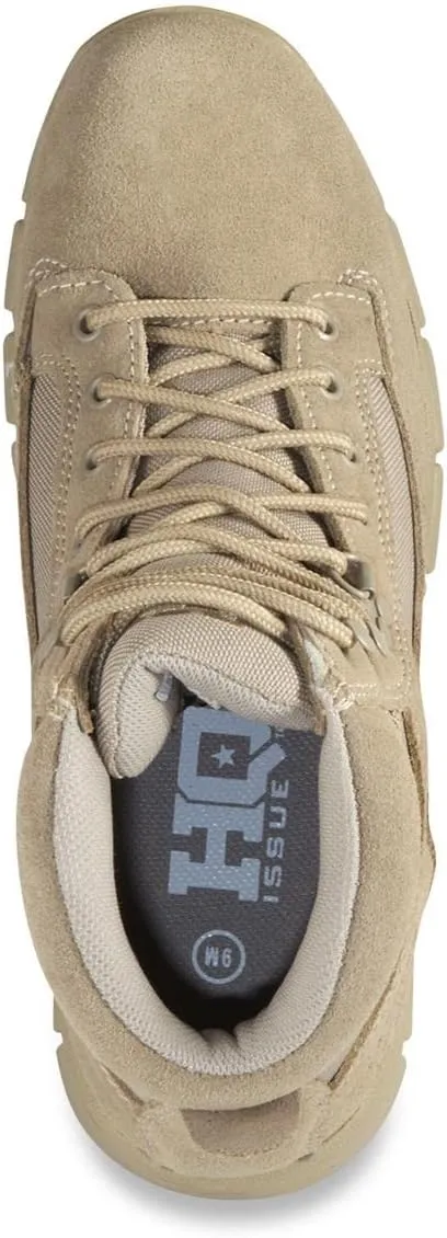 HQ ISSUE Men’s 6” Desert Tactical Boots Waterproof Military Combat Hiking Shoes