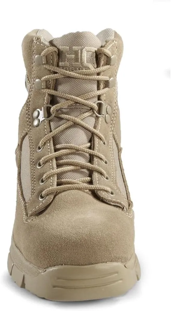 HQ ISSUE Men’s 6” Desert Tactical Boots Waterproof Military Combat Hiking Shoes