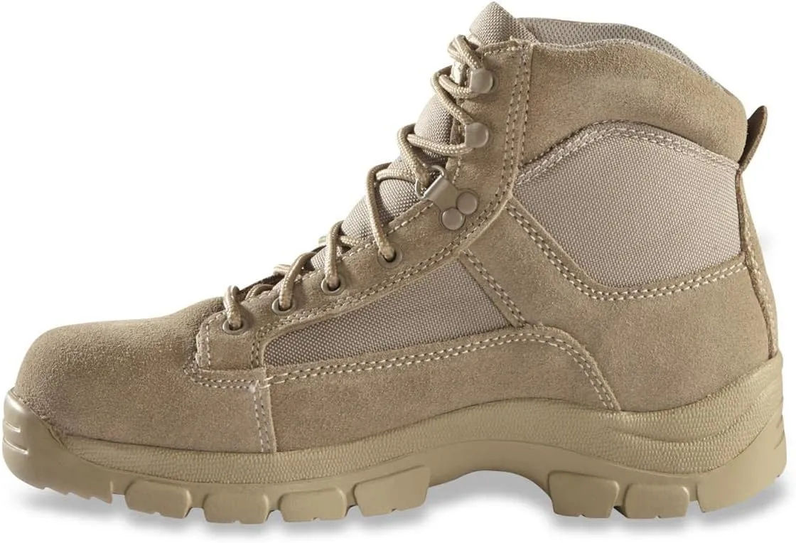 HQ ISSUE Men’s 6” Desert Tactical Boots Waterproof Military Combat Hiking Shoes