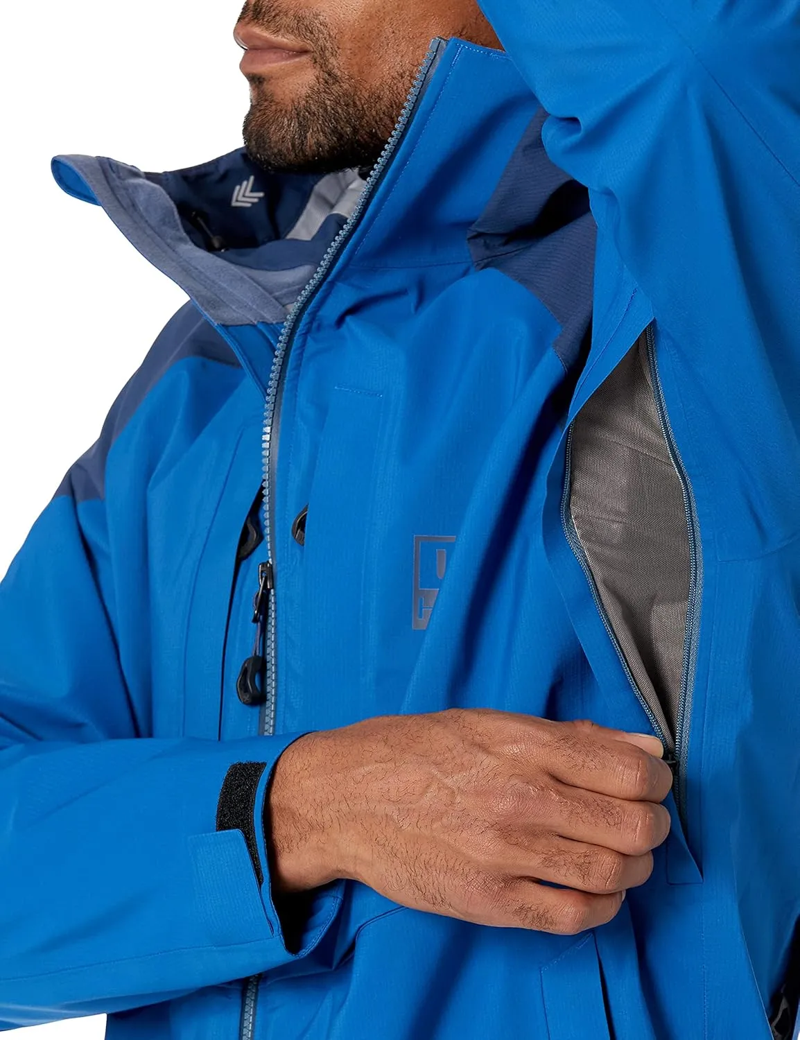 HUK Men's Icon X Superior 3l Shell | Wind & Waterproof Hooded Jacket