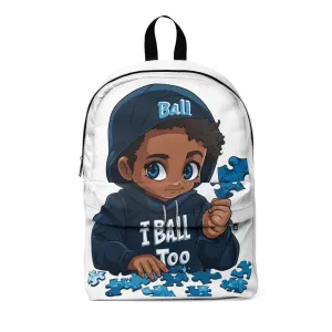 I Ball Too Unisex Classic Backpack for Kids – Fun & Playful Design