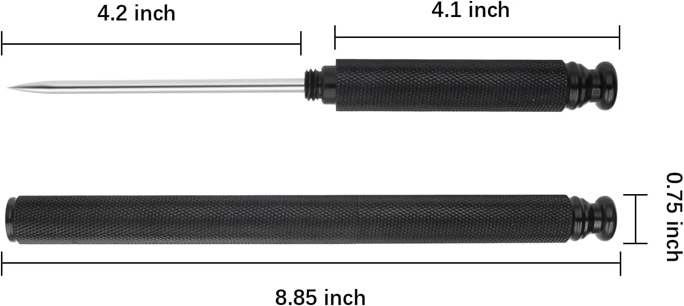 Ice Picks Aluminium Alloy Handle Stainless Steel Knife With Safety Cover Ice Tool Kitchen Tool for Restaurant Bar Home