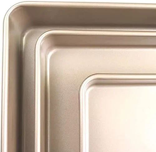 In Size 8" 11" 12" 3PCS Baking Pans Set