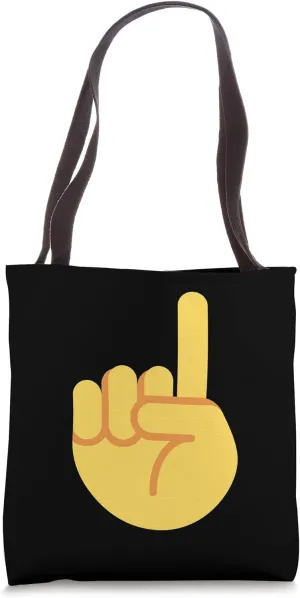 Index Pointing Up Tote Bag