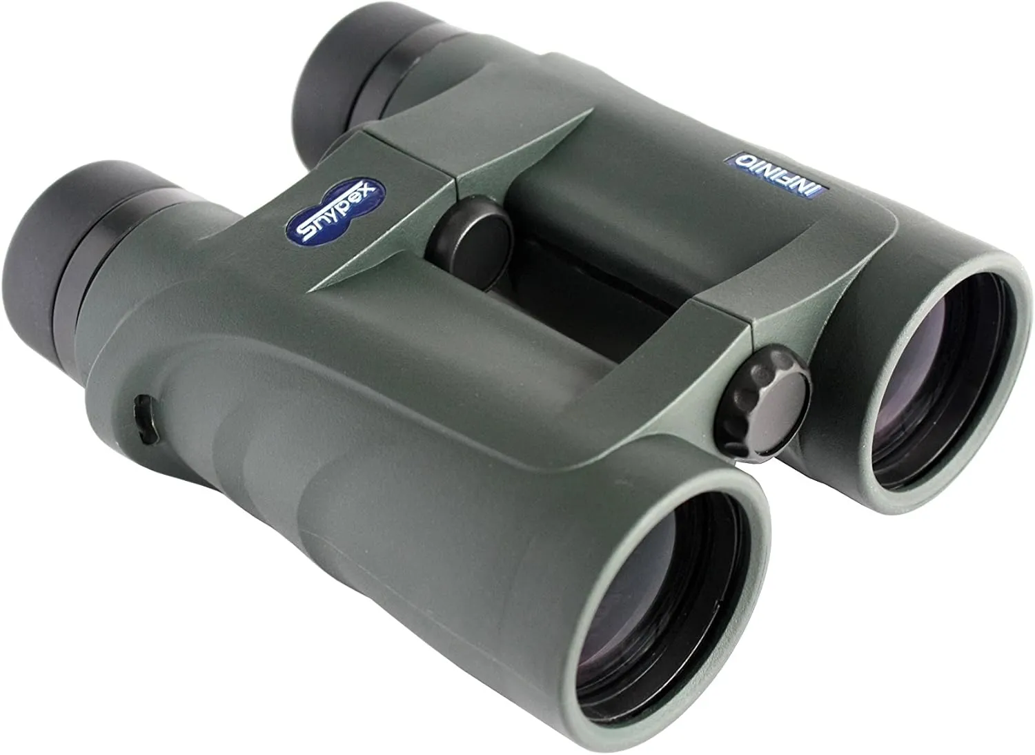 Infinio10x42 Focus Free Green Color Optic Binocular Fully Dust Waterproof and Fogproof Ideal for Uses in Harsh Environments and so Make Popular Military As Well As Marine Binoculars.