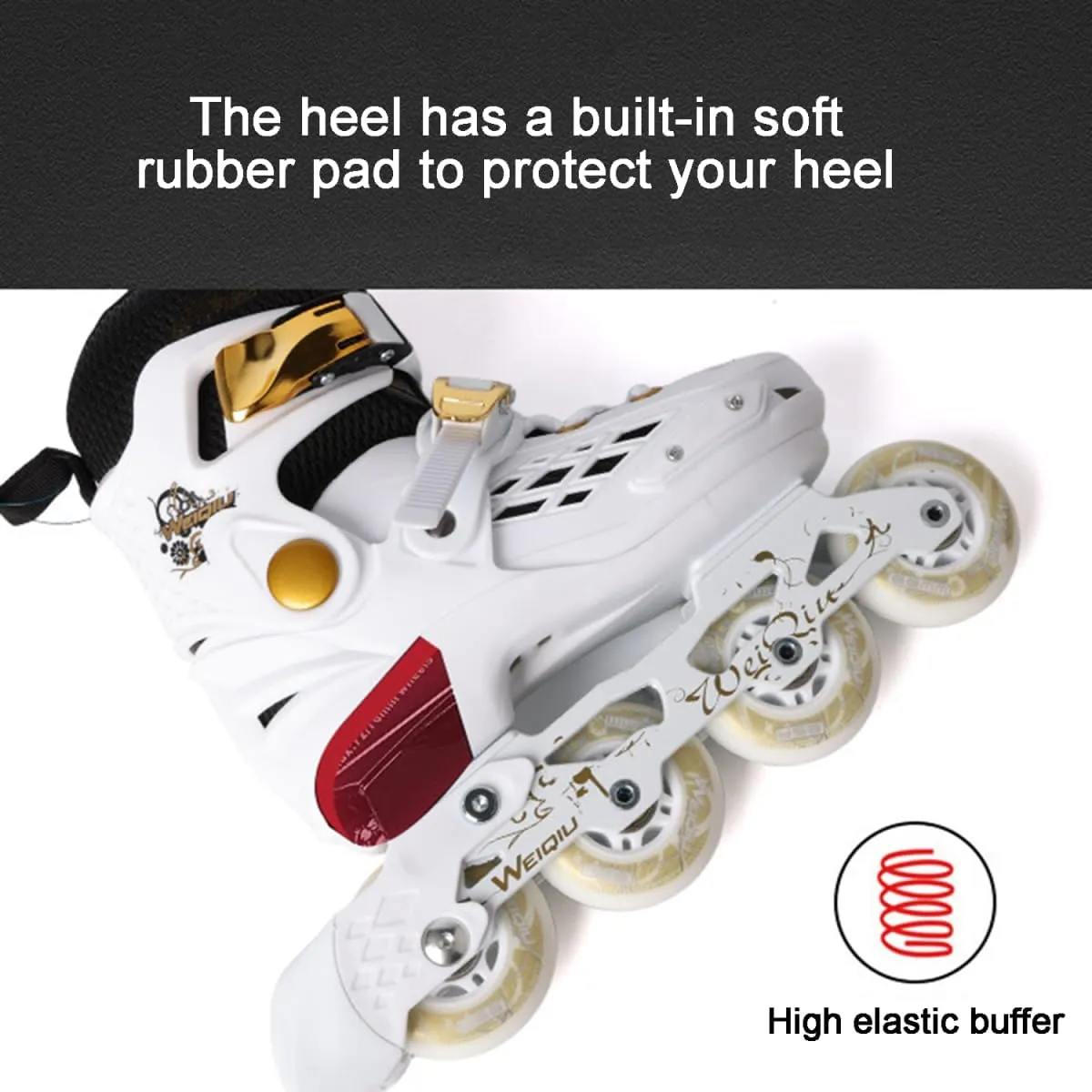 Inline Roller-Adjustable Professional Fancy Skate Skates for Kids and Adults Outdoor Roller Blades with Full Light Up Wheels for Club Boys and Girls with Storage Bag