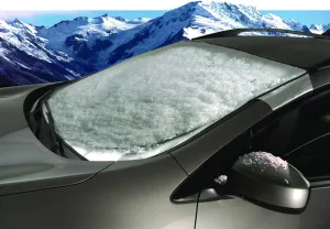 Intro-Tech Automotive PR-06-S Custom Fit Windshield Winter, Snow, Ice and Frost Shade for Select Porsche 924 Models, Silver