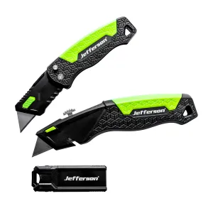 Jefferson 2pc Folding & Utility Knife Set